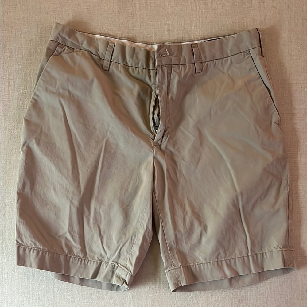 Ralph Lauren Men's Khaki Flat Front Shorts